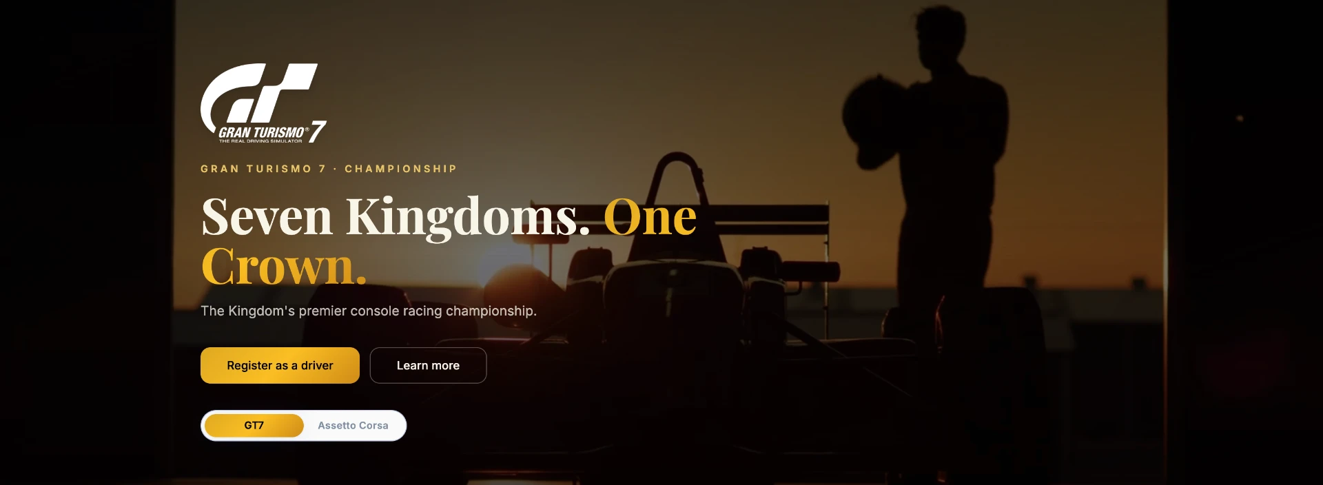 Race of Kingdoms sim racing championship